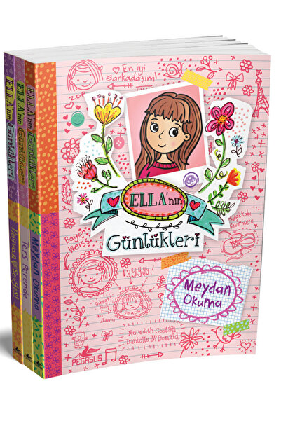 Pegasus Yayınları Ella’nın Günlükleri Serisi 3 Kitap Set - Meredith Costain