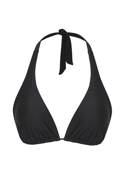 Trendyol Collection TBESS25BU00040 Modell Schwarzes Dreiecks-Bikinioberteil