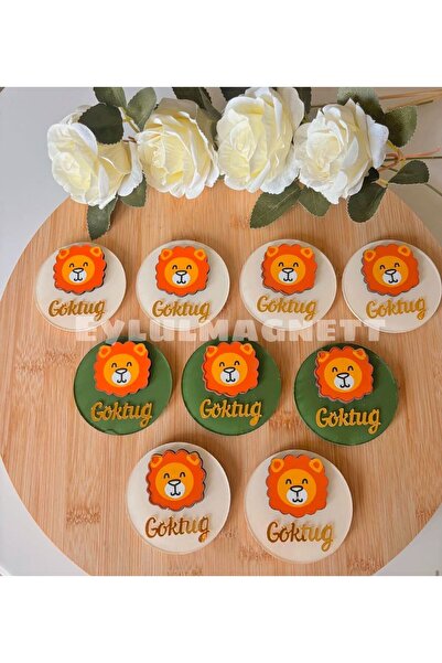 Magnet 20 Adet Söz Nişan Düğün Kız Erkek Bebek Yenidoğan Sünnet Hediyelik Asl...