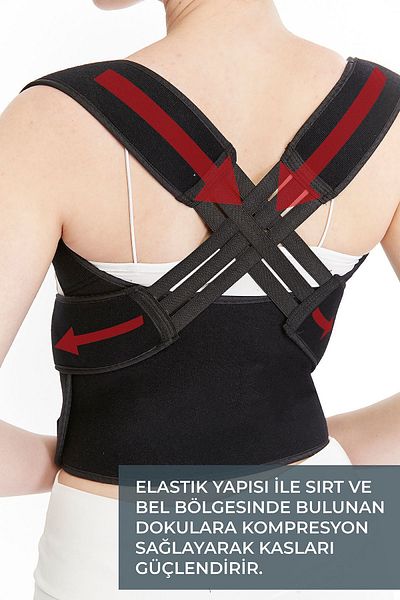 Flexy Medical Orthopedic Adjustable Corset - Back and Waist Corset, Posture Disorder.Humpback