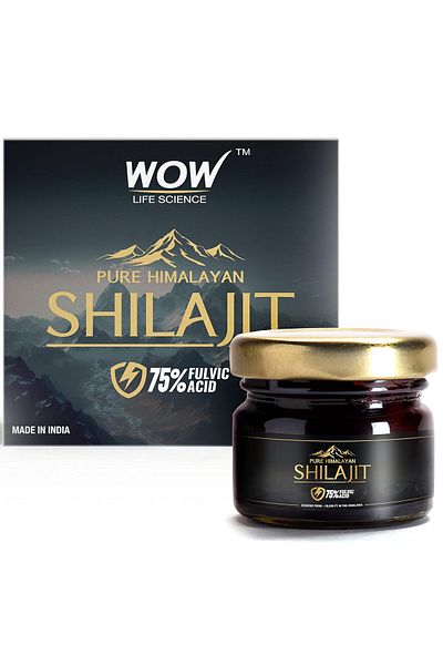 Wow Life Science Himalayan Shilajit 75%FulvicAcid 20g