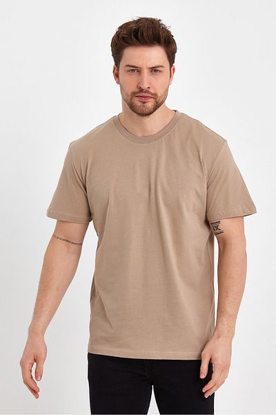 UOMOPARK 2271 Basic 24X1 Single Jersey Relax Fit T-Shirt