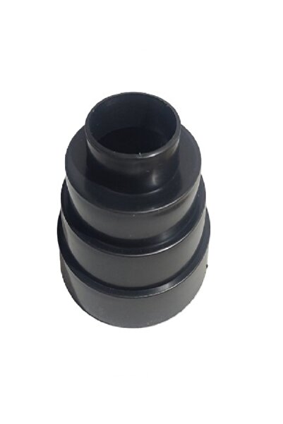 Genel Markalar Aspiratör Borusu Rediksyonu 4 Kademeli Yeni Ürün Davlumbaz Borusu Düşürücü Siyah