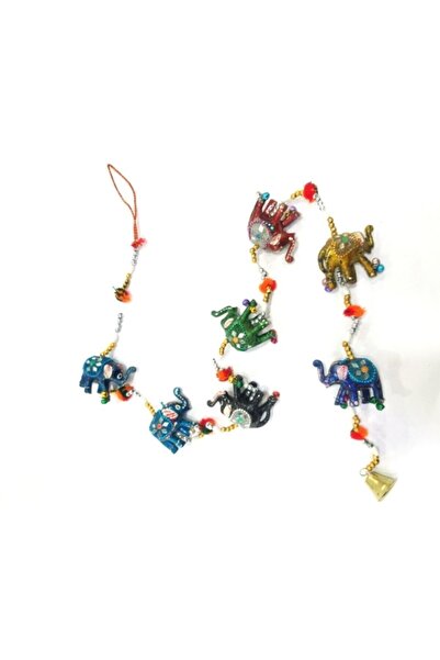 Lexi Bella Πολύχρωμη μεταλλική πόρτα 120 cm - Στολίδι με 7 καθρέφτες, φιγούρες, ευλογία και ευλογία