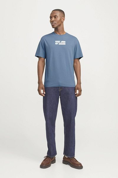 Jack & Jones Γραφικό μπλουζάκι JJECORP - SS O-Neck Noos Bulut
