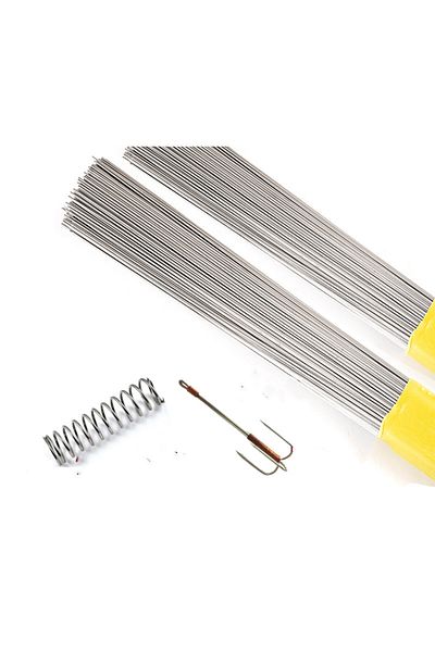 Choice 1.2x500mm 500mm/20pcs Stainless Steel Spring Wire Diy Accessori Full Hard Wire Straight Wire0.2/0.3/