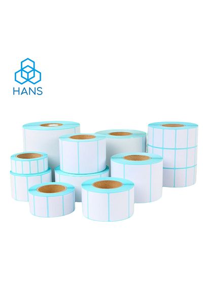Choice 30x20mm 700pcs Direct Thermal Removable Blank Labels Rectangle Self-adhesive Writable Barcode Superm