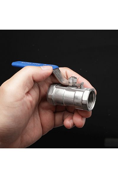 Choice 1/2" Plumbing Connection Ball Valve Switch Female Threaded Stainless Steel Faucet Ss304 Bspt 1/2 Dn1