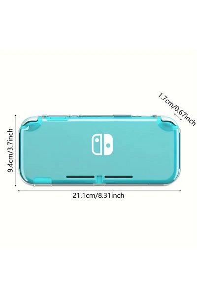 Choice Transparent Transparent Tpu Switch Lite Case - Shock-absorbing Softshell Protector, And Crystal-clea