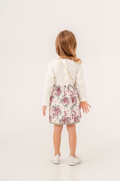 Eray Kids Knitwear Patterned Dress