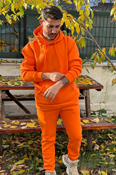 CMZ COLLECTİON SET DE TRENING NOU UNISEX PORTOCALIU OVERSIZE