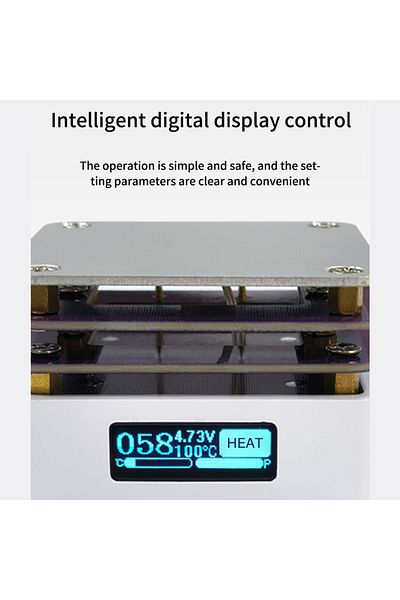 Choice G3061 PD65W Mini Hot Plate Digital Soldering Preheating Rework Station PCB SMD Board Soldering Pl...