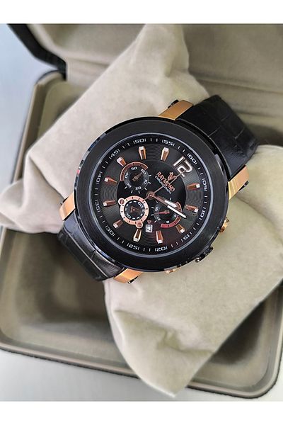 Raymond Leather Cord Men's Wristwatch