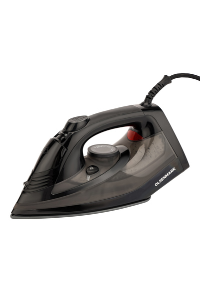 Olsenmark مكواة بخار سيراميك - OMSI1715 قاعدة سيراميك ووظيفة التنظيف الذاتي