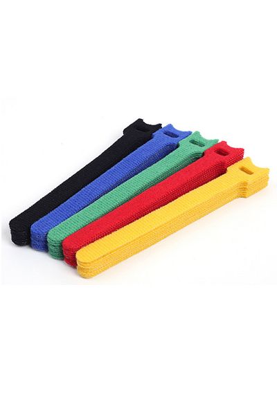 Choice 100pcs Mixed Color 50/100pcs Detachable Cable Ties Colored Plastics Reusable Cable Ties Nylon Loop W