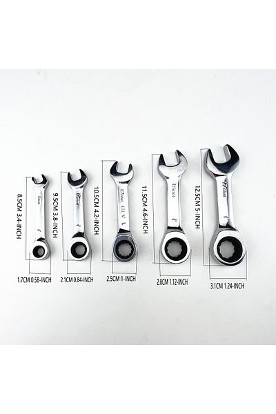 Choice 10mm Short Handle Adjustable Head Ratchet Wrench Mini Fast Ratchet Wrench Labor-saving Auto Repair H