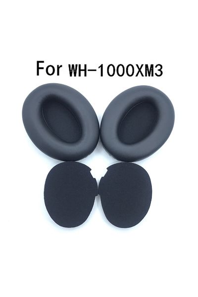 Choice Black 1pair Replacement Earpads Foam Ear Pads For Sony Wh-1000xm3 Headphones Earmuff Wh1000xm3 Wh 10