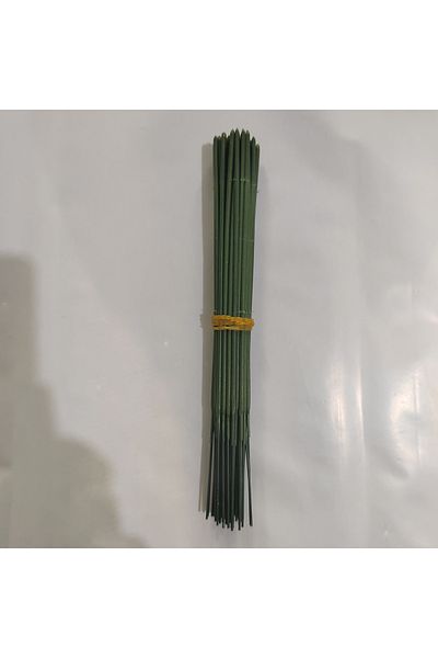 Choice Length 6.69inch 50 Pieces 50/200/500pcs Plastic-clad Iron Flower Stem For Artificial Hydrangea Rose