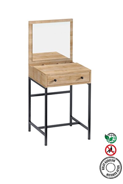 DECORMET Mini Makyaj Masası Safir Meşe