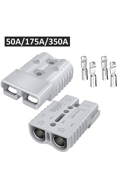 Choice رمادي 350A قطعتين 50A 175A 350A قابس أندرسون موصل فصل سريع للبطارية 600 فولت سحب واي فاي
