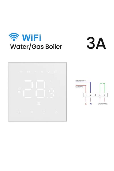 Choice Watergas Boiler-w Avatto Tuya Wifi Smart Thermostat，electric Heating Water Gas Boiler Temperature Co