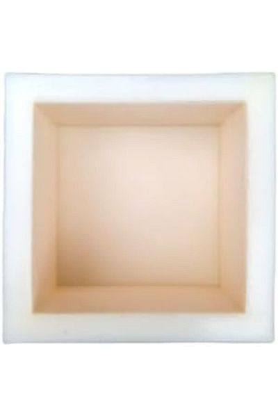 STOREMAX Ntwork Concept Cube 2D Candle Mold 4X4X4 (Silicone) Art 1087243