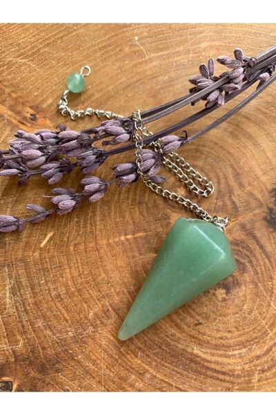 LADIN DOGALTAŞ Natural Quartz Stone Pink Color Luxury Chain Necklace
