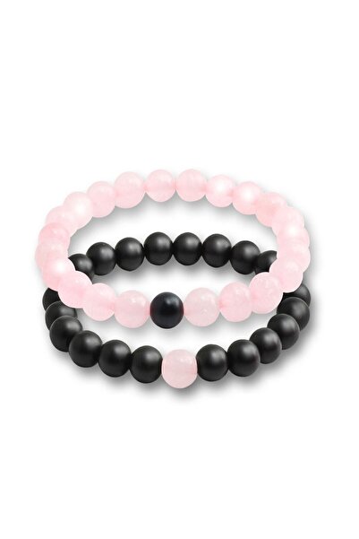 LADIN DOGALTAŞ Rudraksha(rudrakşa)Rohum And Crystal Quartz Bracelet