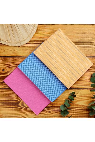 Silva Super Microfiber Triple Cleaning Set