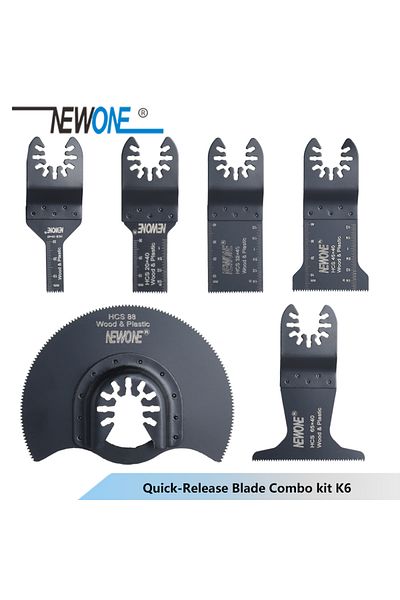 Choice Hcs K6 Newone K66/k100 More Kits Quick-release Hcs/bi-metal Oscillating Tool Multi-function Tool Saw