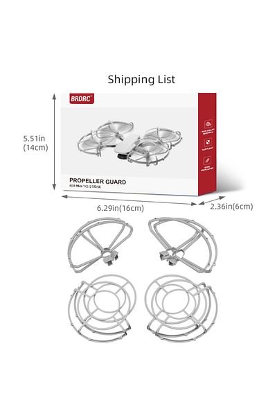 Choice Propeller Guard Brdrc Propeller Guard For Dji Mini 4k/mavic Mini 1/2/se Propeller Protector Props Wi