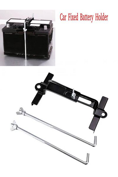 Choice Car Fixed Battery Holder Hold Down Bolts Easy to Install Hold Down Rod Modified Fixed Battery Hol...