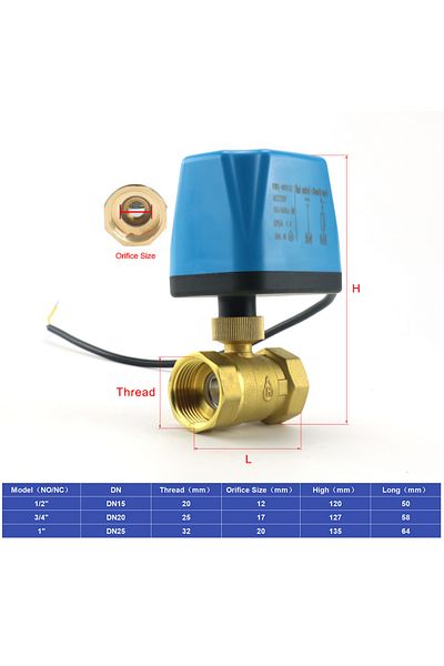 Choice 1/2" Ac220v Normally Closed Dn15 1/2" To 1" Normally Closed Nomally Open 220v 12v24v 2-wire Brass El