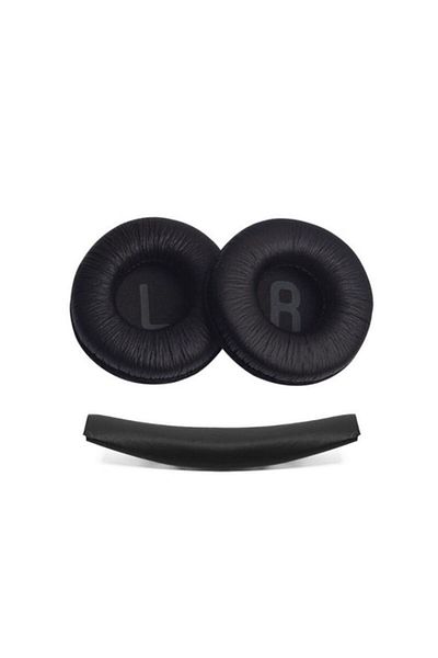 Choice Black 1 Set Earpads Replacement Ear Cushions Pad Covers Top Headband For Jbl T450bt T500bt Tune600 6