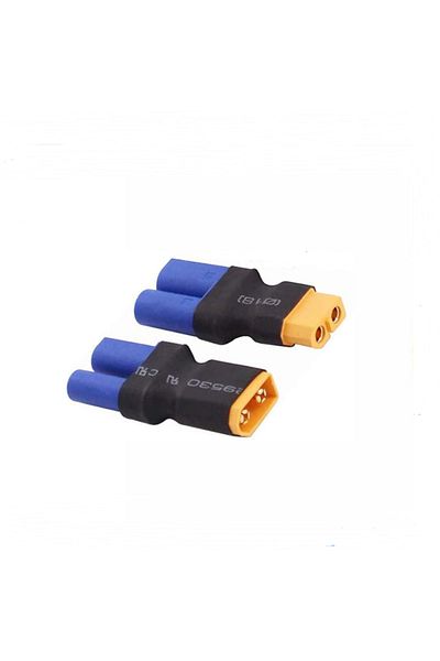 Choice Ec5 To Xt60 1 Pair 2pcs Ec5 Male Female To Ec3 Xt60 Deans T Plug Male Female No Wire Connector Plug