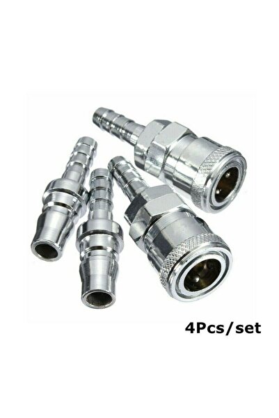 Choice 4Pcs Quick Release 8mm Gas Hose Copper Nozzle Connector Set For Motorhome Caravan