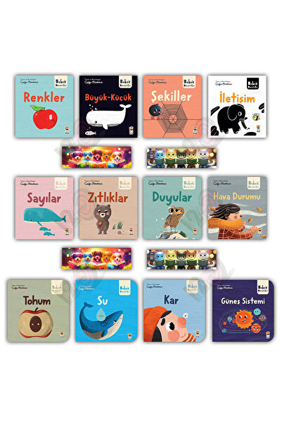 Sincap Kitap Bebek Üniversitesi - Hikayeli İlk Kavramlarım 1-2 ve 4