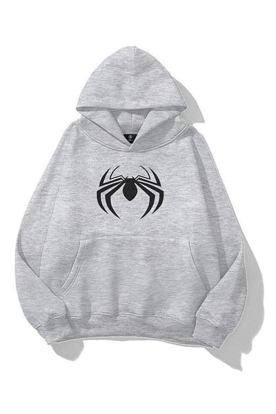 Trendiz Φούτερ Spiderman Unisex Grey Melange