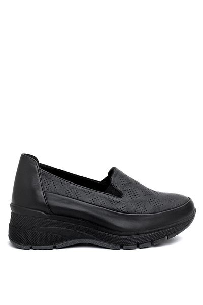 Mammamia D24YA-3665 Pantofi casual din piele de damă negri