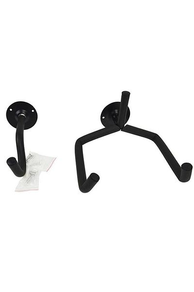 Choice Black Horizontal Metal Guitar Wall Mount Hanger Stand For Acoustic Guitar Bass Violins Mandolins Sla