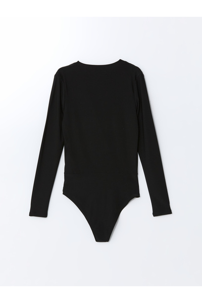 LC Waikiki Kruvaze Yaka Kadın Bodysuit