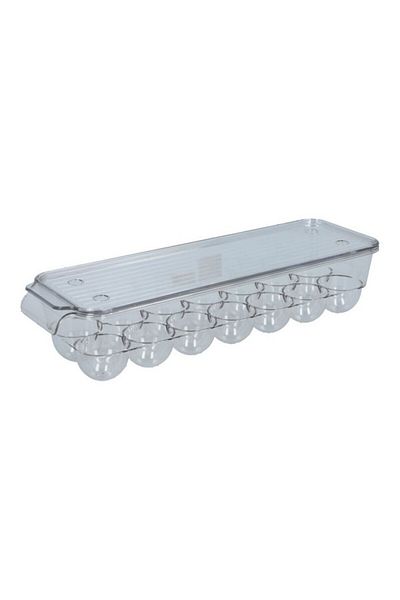 Felli Plastic Stackable Refrigerator Egg Holder with Cover Medium