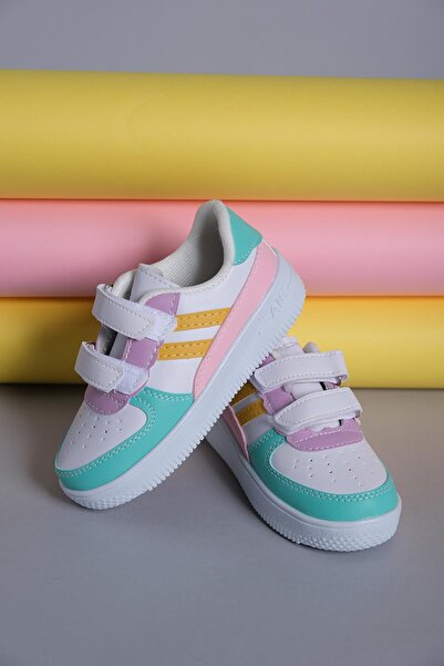 Oksit Ezra Air Kalın Taban Bantlı Unisex Bebek Çocuk Sneaker