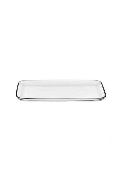 Vidivi Fenice Rectangular High Definition Glass Serving Platter 33 x 16cm