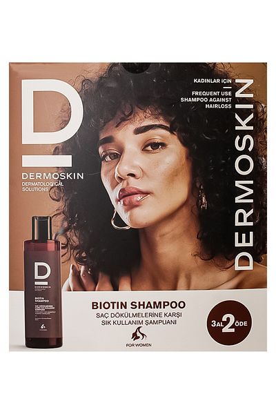 Dermoskin Women's Biotin Shampoo - Buy 3 Packs and Pay 2 Pack Advantageous