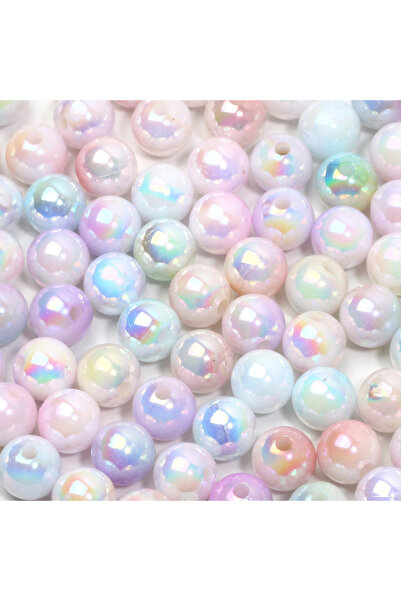 Choice 10mm x 30pcs Mixed 50-30pcs 8/10mm Imitation Natural Pearls ABS Beads ...