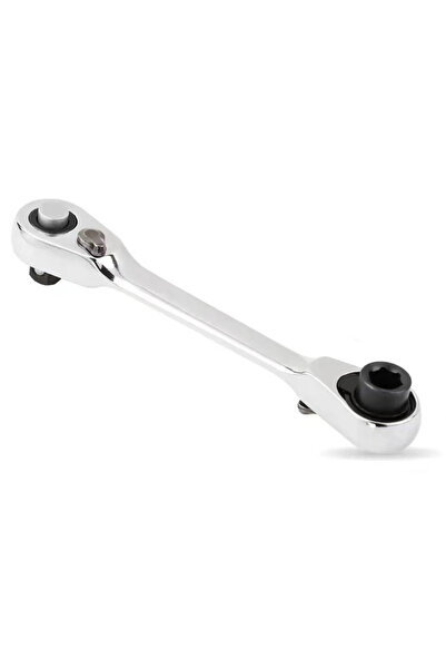 Choice مفتاح ربط 2 في 1، مفتاح ربط ثلاثي صغير، مفتاح ربط 1/4 بوصة، مفك براغي بمقبس مزدوج، مفتاح عزم سداسي