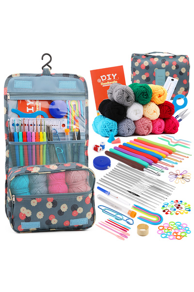 Choice مجموعة خطافات حياكة كروشيه من النوع 2 من KRABALL للاستخدام المنزلي، أد...