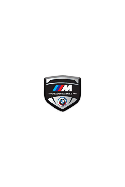 MOTOSEPETİM Otomobil Sticker BMW 3D DAMLA 2 Lİ STİCKER LOGO 4
