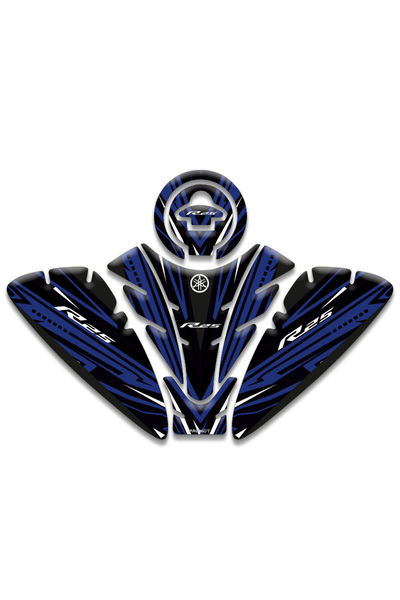 PROMOT R25 YAMAHA UYUMLU 3D TANK PAD SET (2019/2025) UYUMLU 11